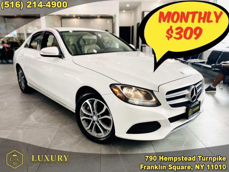 2015 Mercedes-Benz C-Class 4dr Sdn C 300 4MATIC, available for sale in Franklin Square, New York | Luxury Motor Club. Franklin Square, New York