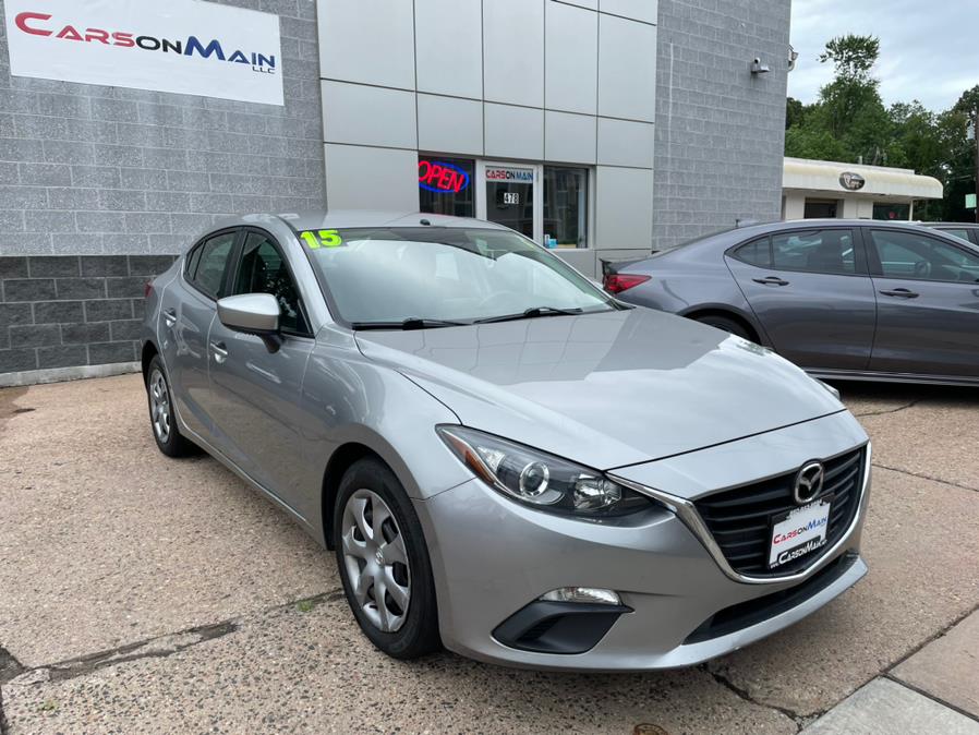 2015 Mazda Mazda3 4dr Sdn Auto i Sport, available for sale in Manchester, Connecticut | Carsonmain LLC. Manchester, Connecticut