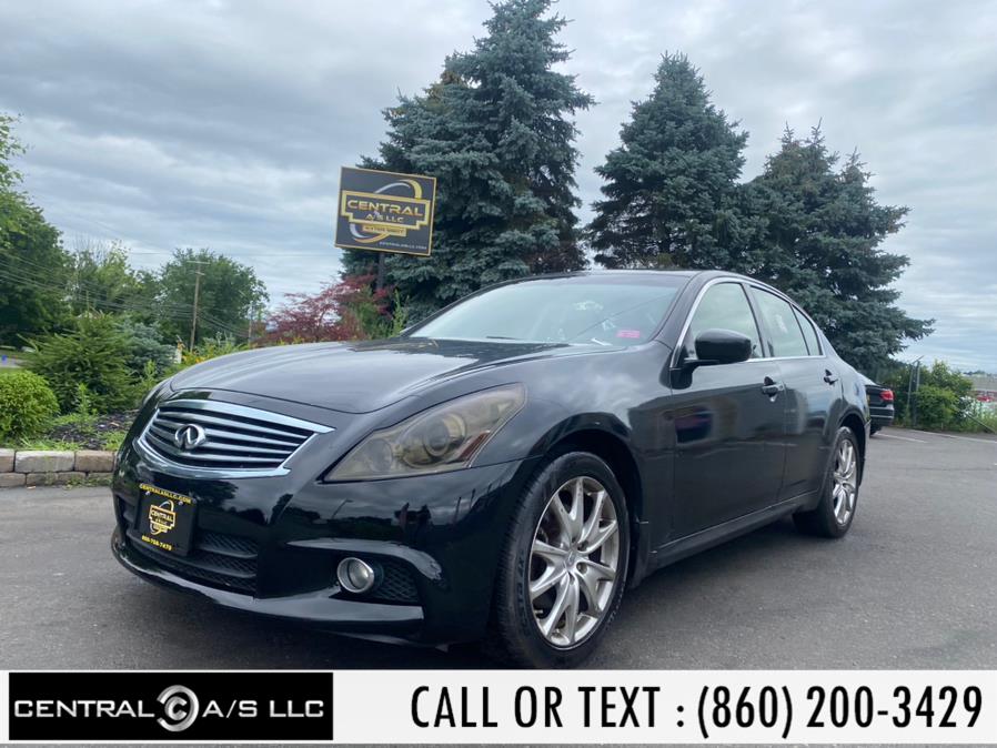 Used Infiniti G37 Sedan 4dr x AWD 2012 | Central A/S LLC. East Windsor, Connecticut Used Infiniti G37 Sedan 4dr x AWD 2012 | Central A/S LLC. East Windsor, Connecticut