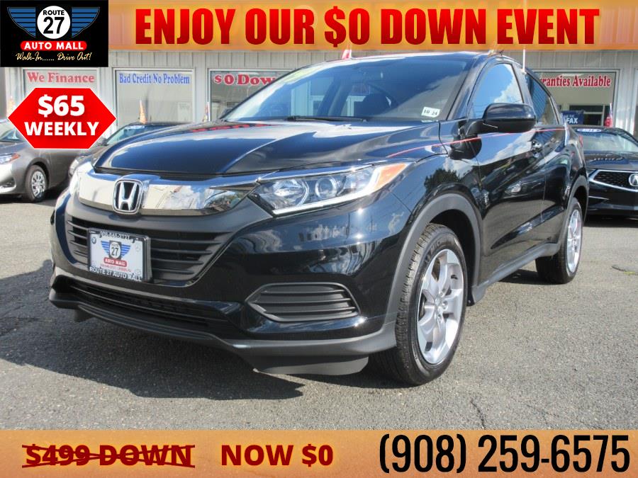 2019 Honda HR-V LX AWD CVT, available for sale in Linden, New Jersey | Route 27 Auto Mall. Linden, New Jersey 2019 Honda HR-V LX AWD CVT, available for sale in Linden, New Jersey | Route 27 Auto Mall. Linden, New Jersey