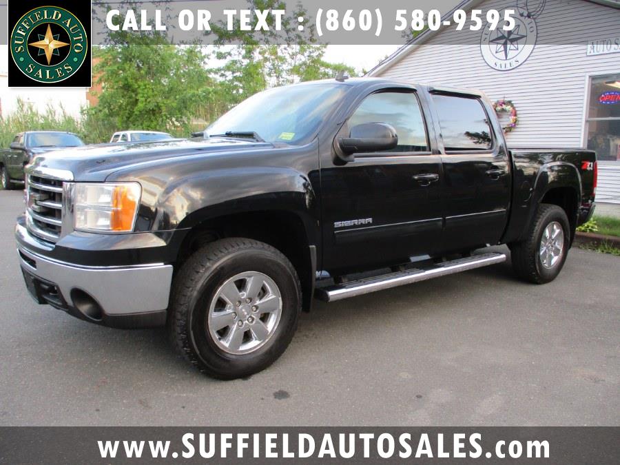 2013 GMC Sierra 1500 4WD Crew Cab 143.5" SLT, available for sale in Suffield, Connecticut | Suffield Auto LLC. Suffield, Connecticut