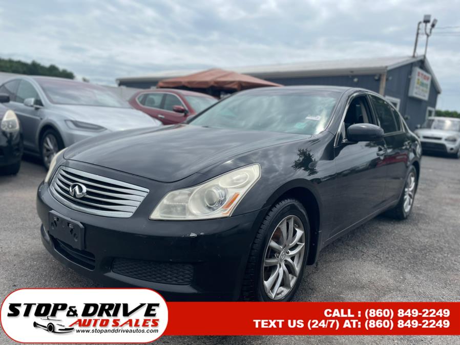 2008 Infiniti G35 Sedan 4dr x AWD, available for sale in East Windsor, Connecticut | Stop & Drive Auto Sales. East Windsor, Connecticut