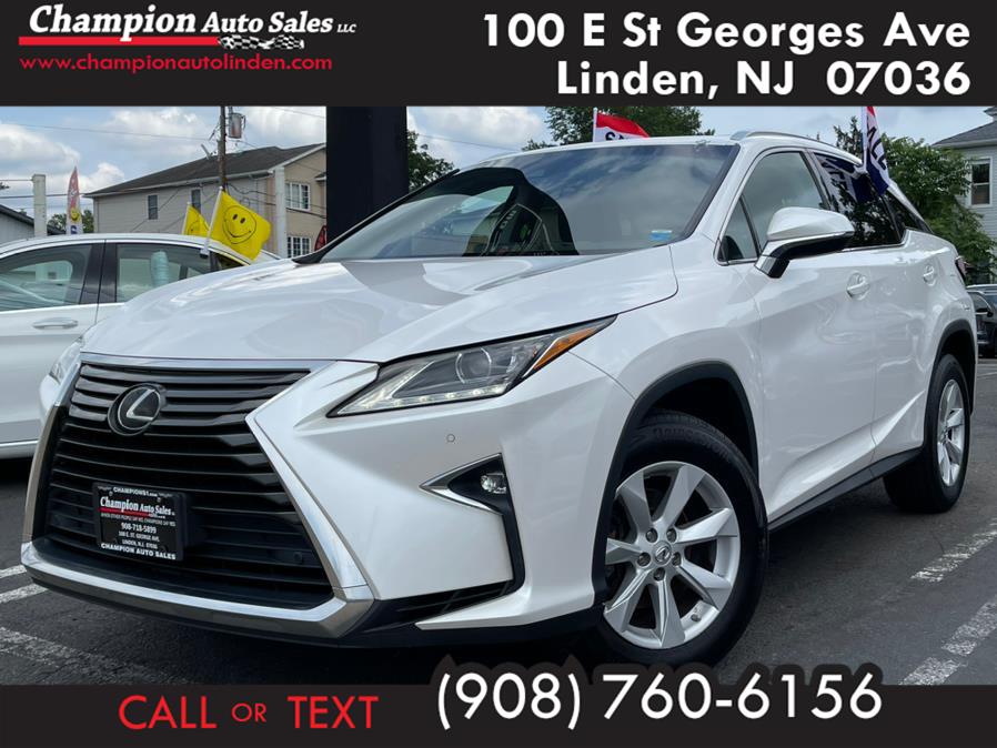 2017 Lexus RX RX 350 F Sport AWD, available for sale in Linden, New Jersey | Champion Auto Sales. Linden, New Jersey