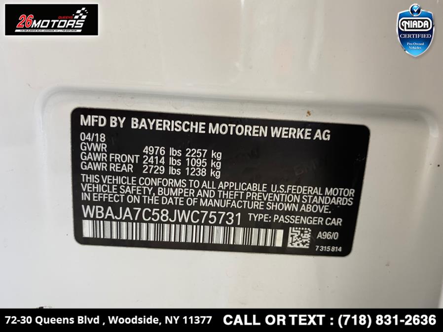 Used BMW 5 Series 530i xDrive Sedan 2018 | 26 Motors Queens. Woodside, New York Used BMW 5 Series 530i xDrive Sedan 2018 | 26 Motors Queens. Woodside, New York
