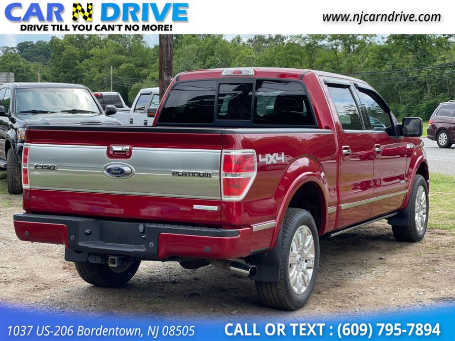 Used Ford F-150 Platinum SuperCrew 6.5-ft. Bed 4WD 2014 | Car N Drive. Bordentown, New Jersey Used Ford F-150 Platinum SuperCrew 6.5-ft. Bed 4WD 2014 | Car N Drive. Bordentown, New Jersey