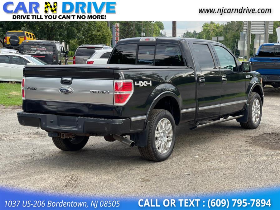 Used Ford F-150 Platinum SuperCrew 5.5-ft. Bed 4WD 2012 | Car N Drive. Bordentown, New Jersey Used Ford F-150 Platinum SuperCrew 5.5-ft. Bed 4WD 2012 | Car N Drive. Bordentown, New Jersey
