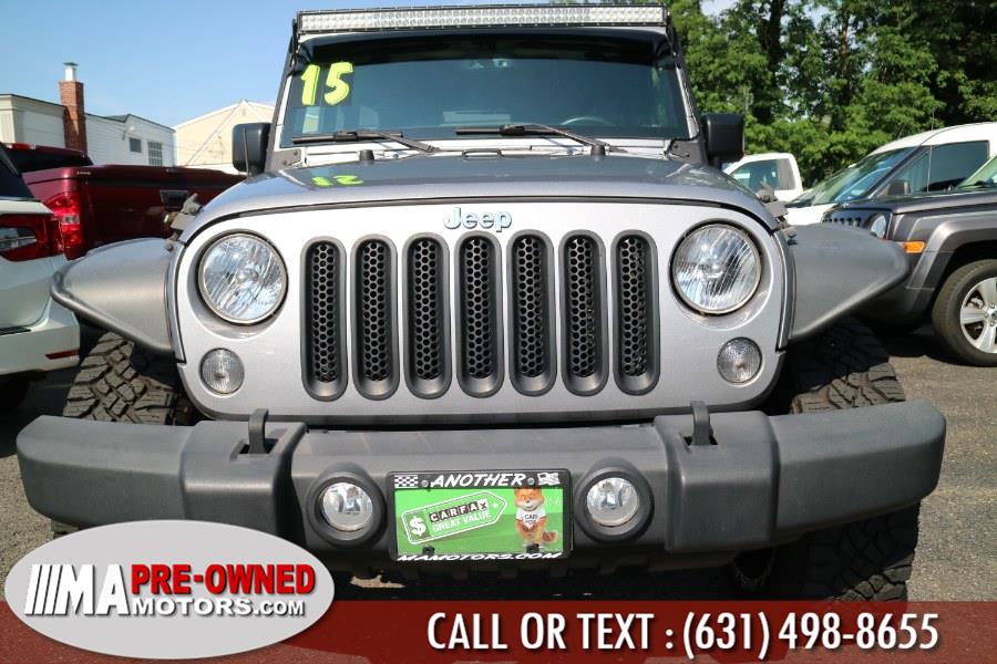 2015 Jeep Wrangler Unlimited 4WD 4dr Sport, available for sale in Huntington Station, New York | M & A Motors. Huntington Station, New York 2015 Jeep Wrangler Unlimited 4WD 4dr Sport, available for sale in Huntington Station, New York | M & A Motors. Huntington Station, New York