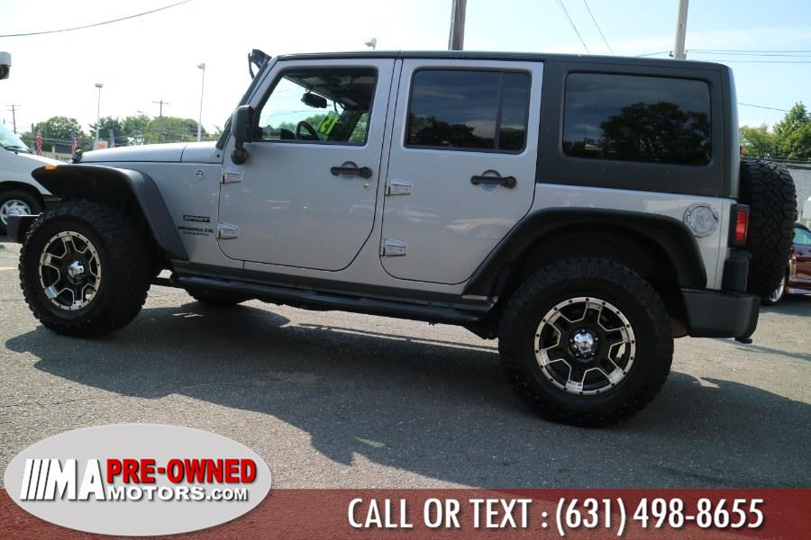 2015 Jeep Wrangler Unlimited 4WD 4dr Sport, available for sale in Huntington Station, New York | M & A Motors. Huntington Station, New York 2015 Jeep Wrangler Unlimited 4WD 4dr Sport, available for sale in Huntington Station, New York | M & A Motors. Huntington Station, New York