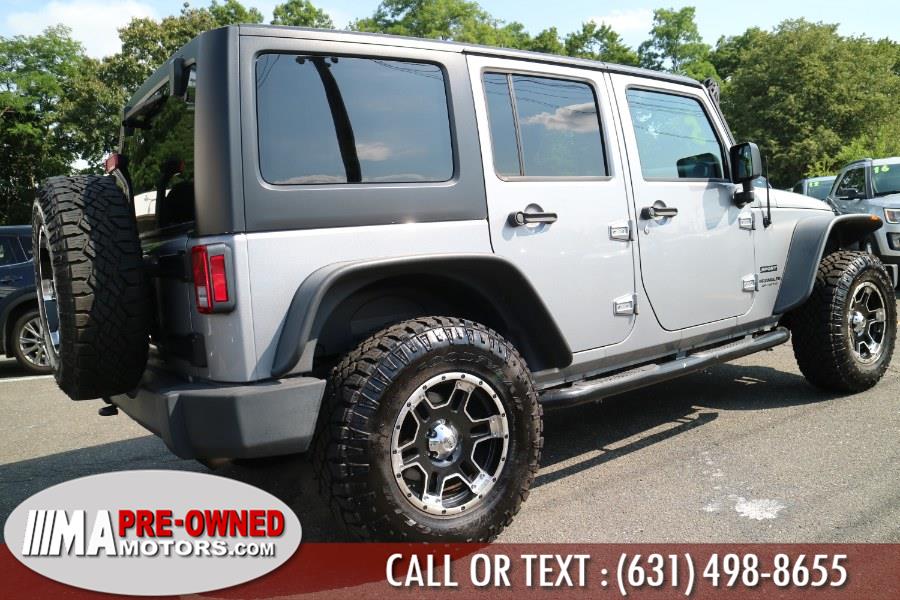 2015 Jeep Wrangler Unlimited 4WD 4dr Sport, available for sale in Huntington Station, New York | M & A Motors. Huntington Station, New York 2015 Jeep Wrangler Unlimited 4WD 4dr Sport, available for sale in Huntington Station, New York | M & A Motors. Huntington Station, New York