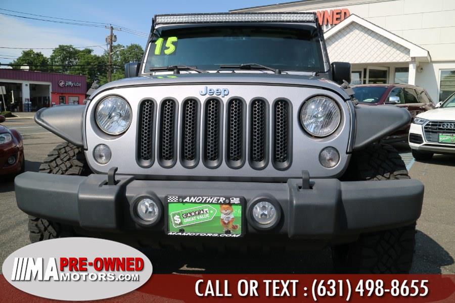 2015 Jeep Wrangler Unlimited 4WD 4dr Sport, available for sale in Huntington Station, New York | M & A Motors. Huntington Station, New York 2015 Jeep Wrangler Unlimited 4WD 4dr Sport, available for sale in Huntington Station, New York | M & A Motors. Huntington Station, New York