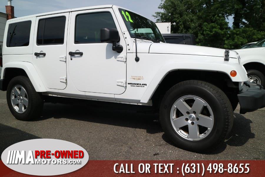 Used Jeep Wrangler Unlimited sahara 4WD 4dr unlimited Sahara 2012 | M & A Motors. Huntington, New York Used Jeep Wrangler Unlimited sahara 4WD 4dr unlimited Sahara 2012 | M & A Motors. Huntington, New York