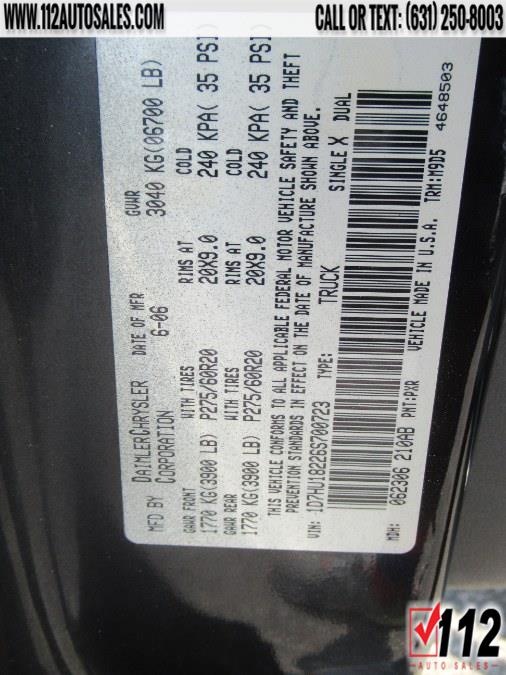 Used Dodge Ram 1500 4dr Quad Cab 140.5 4WD SLT 2006 | 112 Auto Sales. Patchogue, New York Used Dodge Ram 1500 4dr Quad Cab 140.5 4WD SLT 2006 | 112 Auto Sales. Patchogue, New York