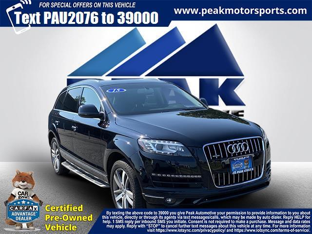 Used Audi Q7 quattro 4dr 3.0T Premium Plus 2015 | Peak Automotive Inc.. Bayshore, New York Used Audi Q7 quattro 4dr 3.0T Premium Plus 2015 | Peak Automotive Inc.. Bayshore, New York