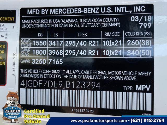 Used Mercedes-Benz GLS GLS 550 4MATIC SUV 2018 | Peak Automotive Inc.. Bayshore, New York Used Mercedes-Benz GLS GLS 550 4MATIC SUV 2018 | Peak Automotive Inc.. Bayshore, New York