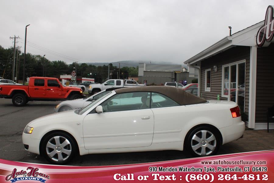 2004 Audi A4 2004 2dr Cabriolet 1.8T CVT, available for sale in Plantsville, Connecticut | Auto House of Luxury. Plantsville, Connecticut 2004 Audi A4 2004 2dr Cabriolet 1.8T CVT, available for sale in Plantsville, Connecticut | Auto House of Luxury. Plantsville, Connecticut