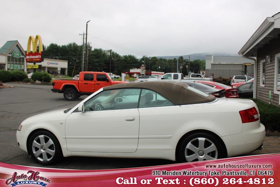 2004 Audi A4 2004 2dr Cabriolet 1.8T CVT, available for sale in Plantsville, Connecticut | Auto House of Luxury. Plantsville, Connecticut 2004 Audi A4 2004 2dr Cabriolet 1.8T CVT, available for sale in Plantsville, Connecticut | Auto House of Luxury. Plantsville, Connecticut