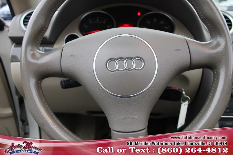 2004 Audi A4 2004 2dr Cabriolet 1.8T CVT, available for sale in Plantsville, Connecticut | Auto House of Luxury. Plantsville, Connecticut 2004 Audi A4 2004 2dr Cabriolet 1.8T CVT, available for sale in Plantsville, Connecticut | Auto House of Luxury. Plantsville, Connecticut