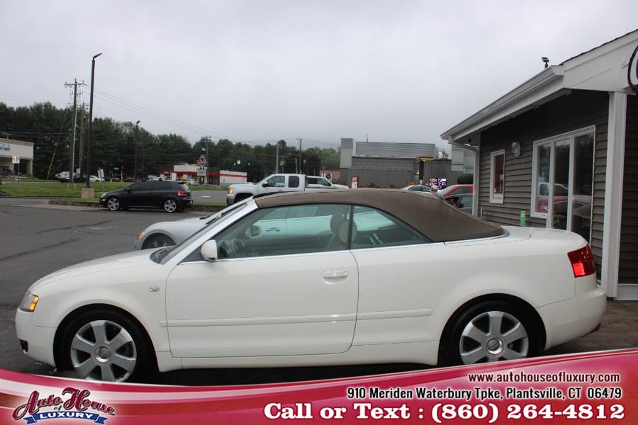 2004 Audi A4 2004 2dr Cabriolet 1.8T CVT, available for sale in Plantsville, Connecticut | Auto House of Luxury. Plantsville, Connecticut 2004 Audi A4 2004 2dr Cabriolet 1.8T CVT, available for sale in Plantsville, Connecticut | Auto House of Luxury. Plantsville, Connecticut