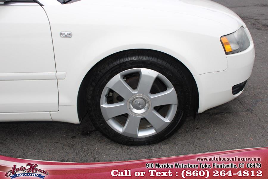 2004 Audi A4 2004 2dr Cabriolet 1.8T CVT, available for sale in Plantsville, Connecticut | Auto House of Luxury. Plantsville, Connecticut 2004 Audi A4 2004 2dr Cabriolet 1.8T CVT, available for sale in Plantsville, Connecticut | Auto House of Luxury. Plantsville, Connecticut