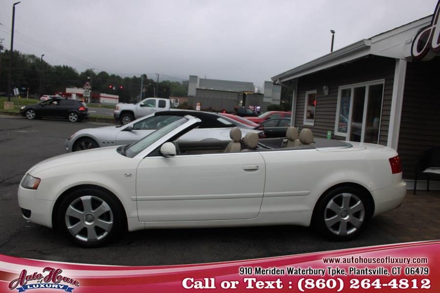 2004 Audi A4 2004 2dr Cabriolet 1.8T CVT, available for sale in Plantsville, Connecticut | Auto House of Luxury. Plantsville, Connecticut 2004 Audi A4 2004 2dr Cabriolet 1.8T CVT, available for sale in Plantsville, Connecticut | Auto House of Luxury. Plantsville, Connecticut