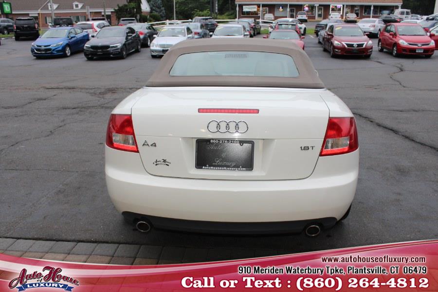 2004 Audi A4 2004 2dr Cabriolet 1.8T CVT, available for sale in Plantsville, Connecticut | Auto House of Luxury. Plantsville, Connecticut 2004 Audi A4 2004 2dr Cabriolet 1.8T CVT, available for sale in Plantsville, Connecticut | Auto House of Luxury. Plantsville, Connecticut