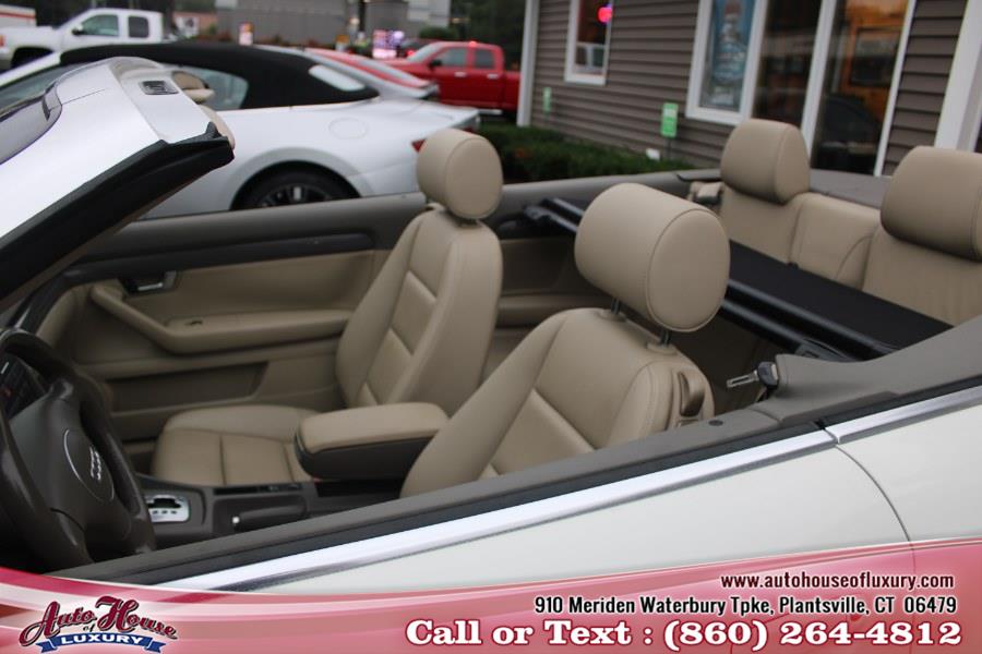 2004 Audi A4 2004 2dr Cabriolet 1.8T CVT, available for sale in Plantsville, Connecticut | Auto House of Luxury. Plantsville, Connecticut 2004 Audi A4 2004 2dr Cabriolet 1.8T CVT, available for sale in Plantsville, Connecticut | Auto House of Luxury. Plantsville, Connecticut