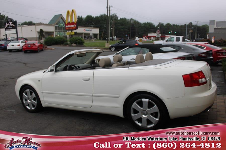 2004 Audi A4 2004 2dr Cabriolet 1.8T CVT, available for sale in Plantsville, Connecticut | Auto House of Luxury. Plantsville, Connecticut 2004 Audi A4 2004 2dr Cabriolet 1.8T CVT, available for sale in Plantsville, Connecticut | Auto House of Luxury. Plantsville, Connecticut