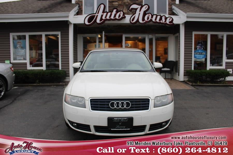 2004 Audi A4 2004 2dr Cabriolet 1.8T CVT, available for sale in Plantsville, Connecticut | Auto House of Luxury. Plantsville, Connecticut 2004 Audi A4 2004 2dr Cabriolet 1.8T CVT, available for sale in Plantsville, Connecticut | Auto House of Luxury. Plantsville, Connecticut