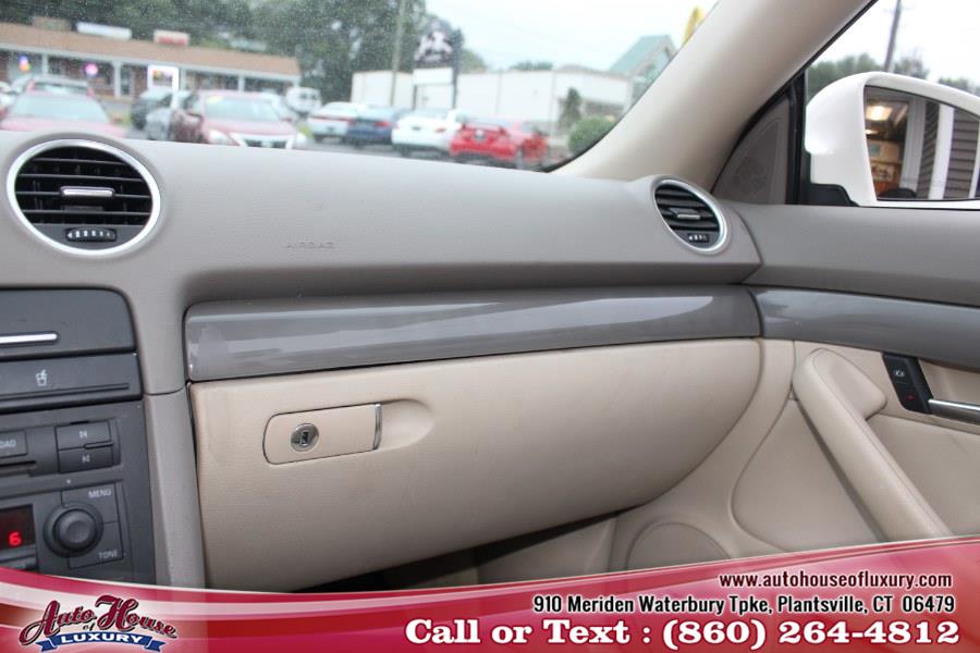 2004 Audi A4 2004 2dr Cabriolet 1.8T CVT, available for sale in Plantsville, Connecticut | Auto House of Luxury. Plantsville, Connecticut 2004 Audi A4 2004 2dr Cabriolet 1.8T CVT, available for sale in Plantsville, Connecticut | Auto House of Luxury. Plantsville, Connecticut