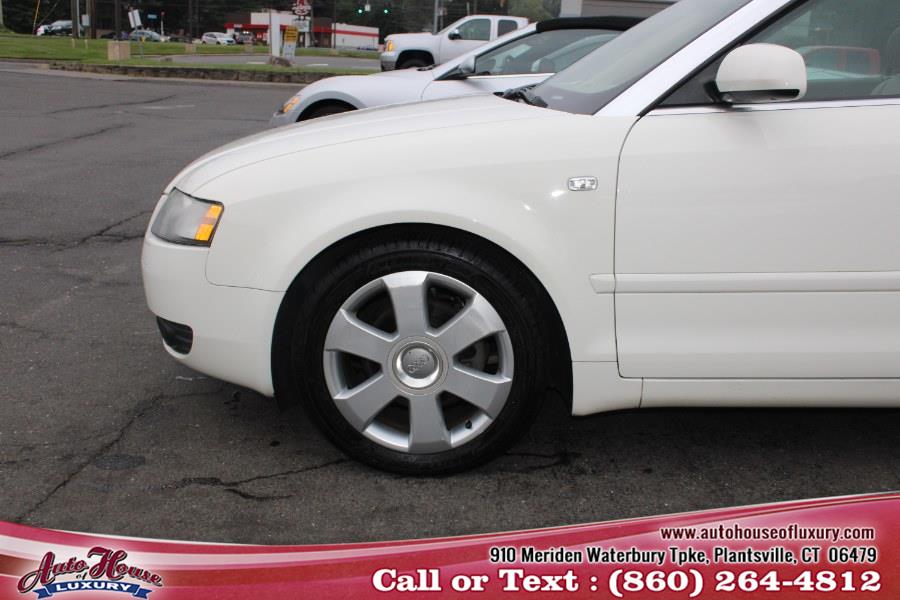 2004 Audi A4 2004 2dr Cabriolet 1.8T CVT, available for sale in Plantsville, Connecticut | Auto House of Luxury. Plantsville, Connecticut 2004 Audi A4 2004 2dr Cabriolet 1.8T CVT, available for sale in Plantsville, Connecticut | Auto House of Luxury. Plantsville, Connecticut