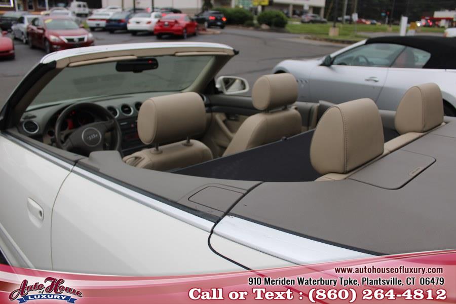 2004 Audi A4 2004 2dr Cabriolet 1.8T CVT, available for sale in Plantsville, Connecticut | Auto House of Luxury. Plantsville, Connecticut 2004 Audi A4 2004 2dr Cabriolet 1.8T CVT, available for sale in Plantsville, Connecticut | Auto House of Luxury. Plantsville, Connecticut
