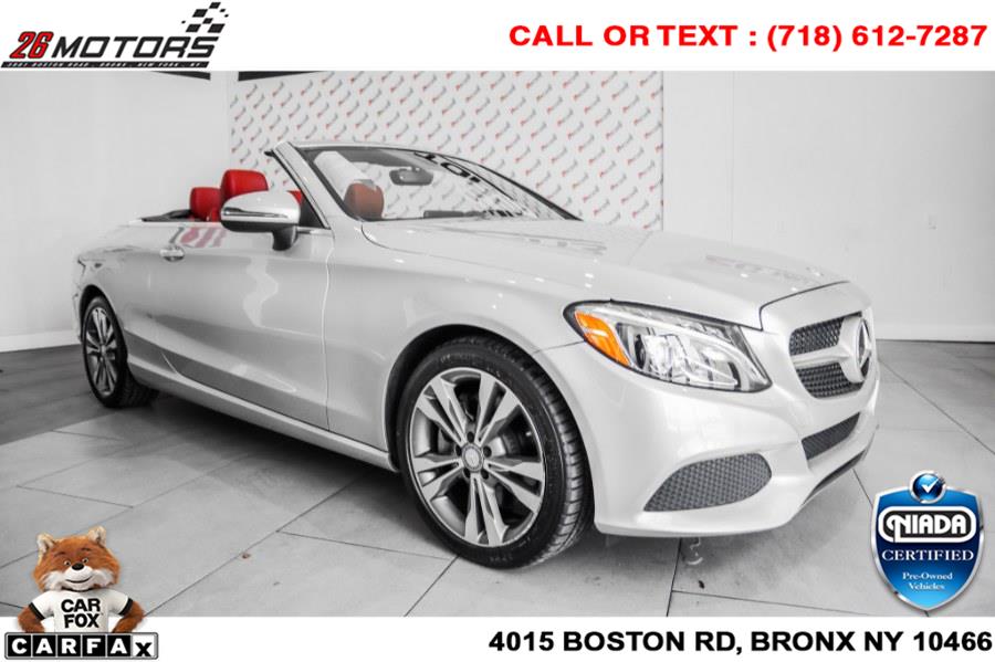 Used Mercedes-Benz C-Class C 300 4MATIC Cabriolet 2017 | 26 Motors Corp. Bronx, New York Used Mercedes-Benz C-Class C 300 4MATIC Cabriolet 2017 | 26 Motors Corp. Bronx, New York