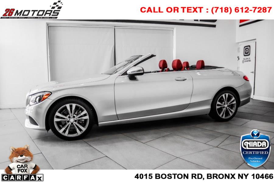 Used Mercedes-Benz C-Class C 300 4MATIC Cabriolet 2017 | 26 Motors Corp. Bronx, New York Used Mercedes-Benz C-Class C 300 4MATIC Cabriolet 2017 | 26 Motors Corp. Bronx, New York