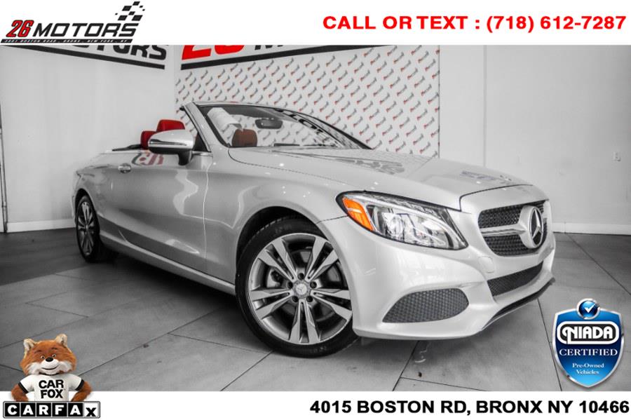 Used Mercedes-Benz C-Class C 300 4MATIC Cabriolet 2017 | 26 Motors Corp. Bronx, New York Used Mercedes-Benz C-Class C 300 4MATIC Cabriolet 2017 | 26 Motors Corp. Bronx, New York