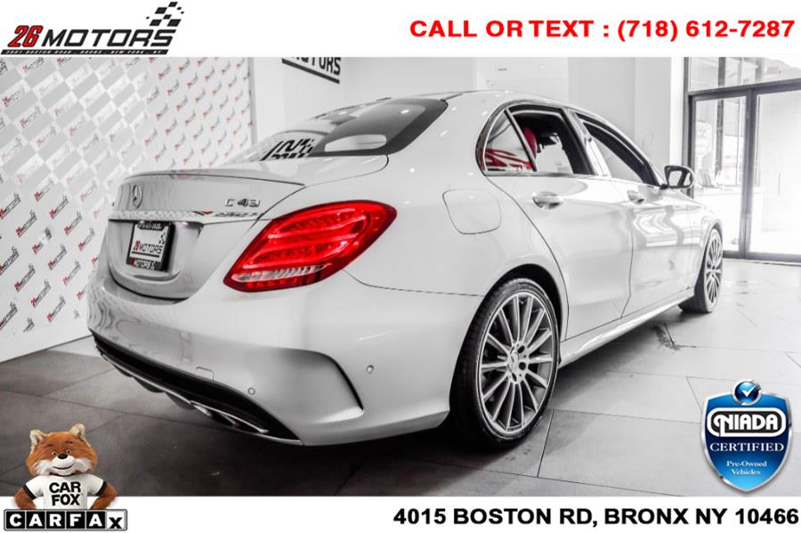Used Mercedes-Benz C-Class AMG C 43 4MATIC Sedan 2017 | 26 Motors Corp. Bronx, New York Used Mercedes-Benz C-Class AMG C 43 4MATIC Sedan 2017 | 26 Motors Corp. Bronx, New York