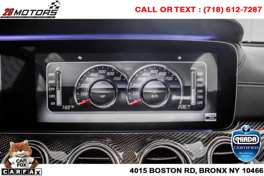 Used Mercedes-Benz E-Class AMG E 63 S 4MATIC+ Sedan 2019 | 26 Motors Corp. Bronx, New York Used Mercedes-Benz E-Class AMG E 63 S 4MATIC+ Sedan 2019 | 26 Motors Corp. Bronx, New York