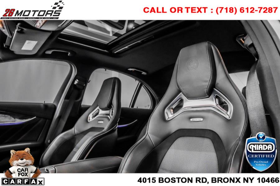 Used Mercedes-Benz E-Class AMG E 63 S 4MATIC+ Sedan 2019 | 26 Motors Corp. Bronx, New York Used Mercedes-Benz E-Class AMG E 63 S 4MATIC+ Sedan 2019 | 26 Motors Corp. Bronx, New York