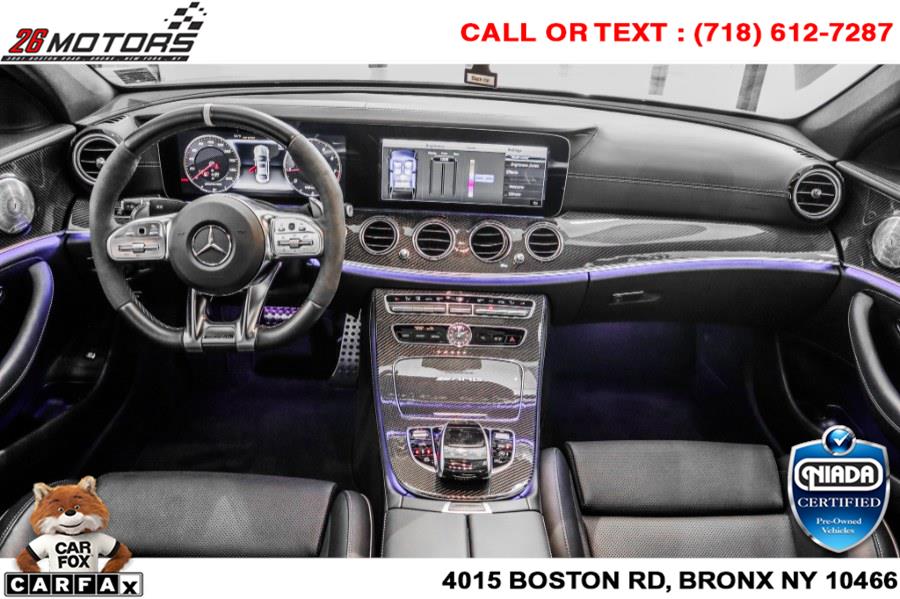 Used Mercedes-Benz E-Class AMG E 63 S 4MATIC+ Sedan 2019 | 26 Motors Corp. Bronx, New York Used Mercedes-Benz E-Class AMG E 63 S 4MATIC+ Sedan 2019 | 26 Motors Corp. Bronx, New York