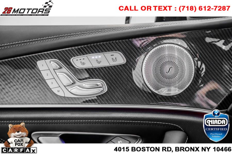 Used Mercedes-Benz E-Class AMG E 63 S 4MATIC+ Sedan 2019 | 26 Motors Corp. Bronx, New York Used Mercedes-Benz E-Class AMG E 63 S 4MATIC+ Sedan 2019 | 26 Motors Corp. Bronx, New York