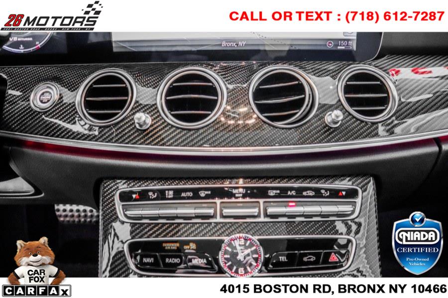 Used Mercedes-Benz E-Class AMG E 63 S 4MATIC+ Sedan 2019 | 26 Motors Corp. Bronx, New York Used Mercedes-Benz E-Class AMG E 63 S 4MATIC+ Sedan 2019 | 26 Motors Corp. Bronx, New York