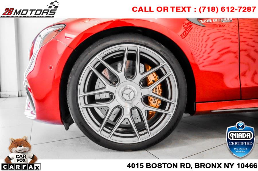 Used Mercedes-Benz E-Class AMG E 63 S 4MATIC+ Sedan 2019 | 26 Motors Corp. Bronx, New York Used Mercedes-Benz E-Class AMG E 63 S 4MATIC+ Sedan 2019 | 26 Motors Corp. Bronx, New York