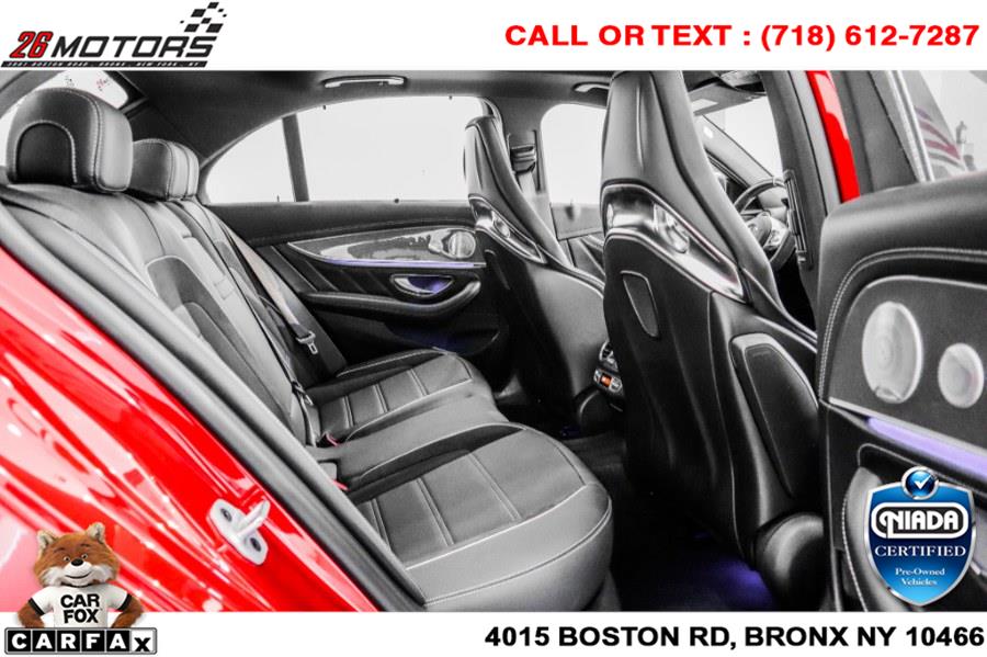 Used Mercedes-Benz E-Class AMG E 63 S 4MATIC+ Sedan 2019 | 26 Motors Corp. Bronx, New York Used Mercedes-Benz E-Class AMG E 63 S 4MATIC+ Sedan 2019 | 26 Motors Corp. Bronx, New York