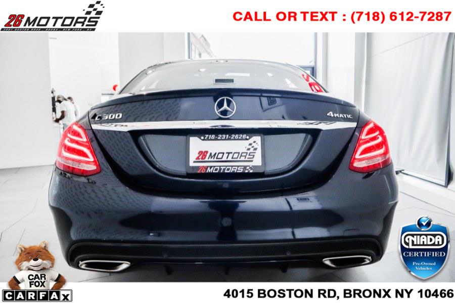 Used Mercedes-Benz C-Class C 300 4MATIC Sedan with Sport Pkg 2017 | 26 Motors Corp. Bronx, New York Used Mercedes-Benz C-Class C 300 4MATIC Sedan with Sport Pkg 2017 | 26 Motors Corp. Bronx, New York