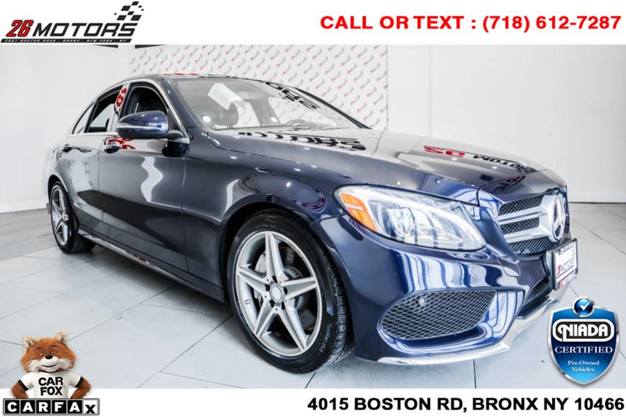Used Mercedes-Benz C-Class C 300 4MATIC Sedan with Sport Pkg 2017 | 26 Motors Corp. Bronx, New York Used Mercedes-Benz C-Class C 300 4MATIC Sedan with Sport Pkg 2017 | 26 Motors Corp. Bronx, New York