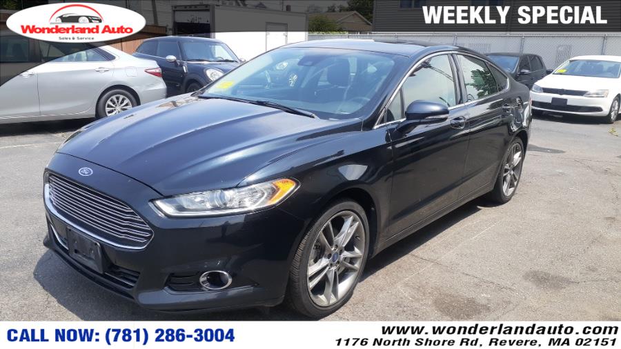 2014 Ford Fusion 4dr Sdn Titanium AWD, available for sale in Revere, Massachusetts | Wonderland Auto. Revere, Massachusetts 2014 Ford Fusion 4dr Sdn Titanium AWD, available for sale in Revere, Massachusetts | Wonderland Auto. Revere, Massachusetts