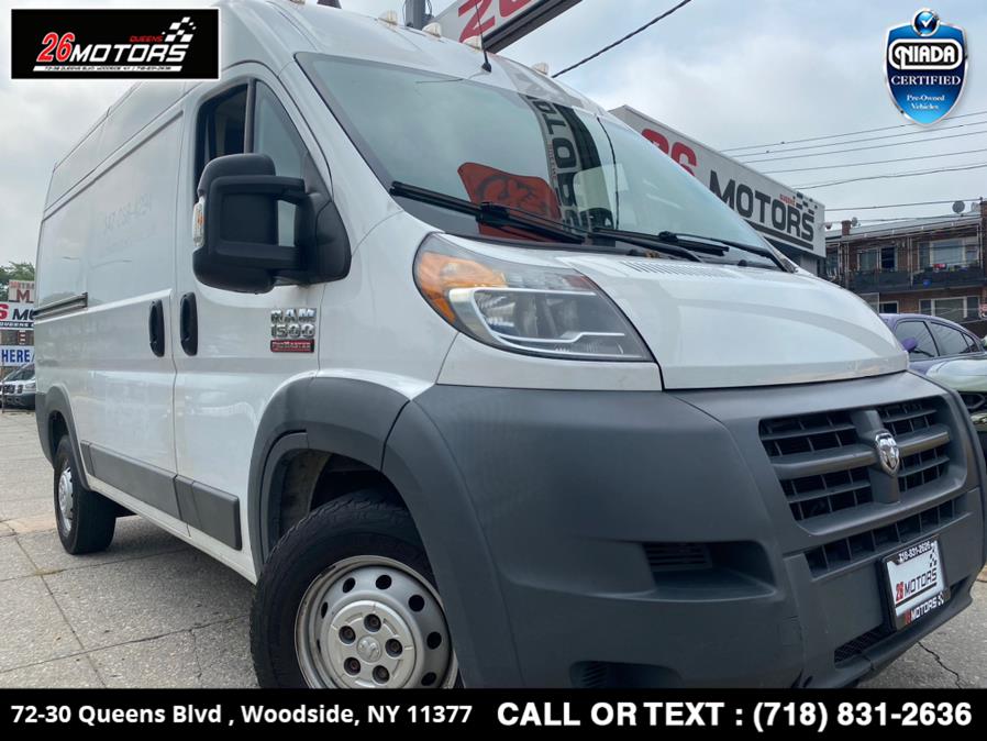 Used Ram ProMaster Cargo Van 1500 High Roof 136" WB 2016 | 26 Motors Queens. Woodside, New York Used Ram ProMaster Cargo Van 1500 High Roof 136" WB 2016 | 26 Motors Queens. Woodside, New York