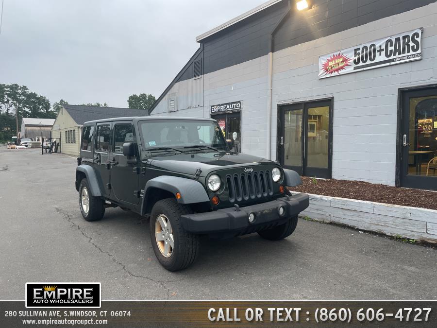 2011 Jeep Wrangler Unlimited 4WD 4dr Sport, available for sale in S.Windsor, Connecticut | Empire Auto Wholesalers. S.Windsor, Connecticut