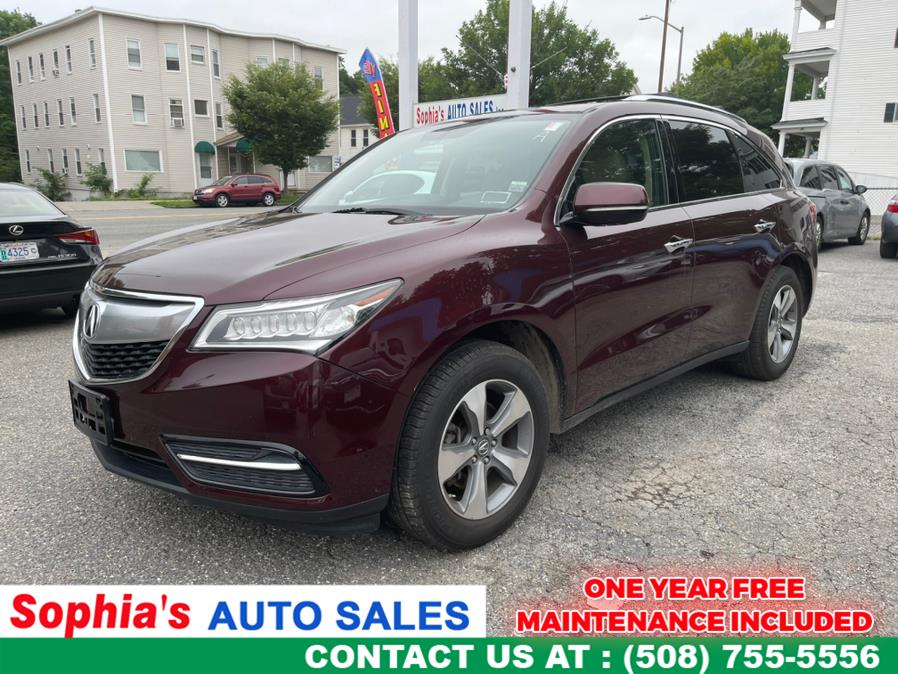 2016 Acura MDX SH-AWD 4dr, available for sale in Worcester, Massachusetts | Sophia's Auto Sales Inc. Worcester, Massachusetts
