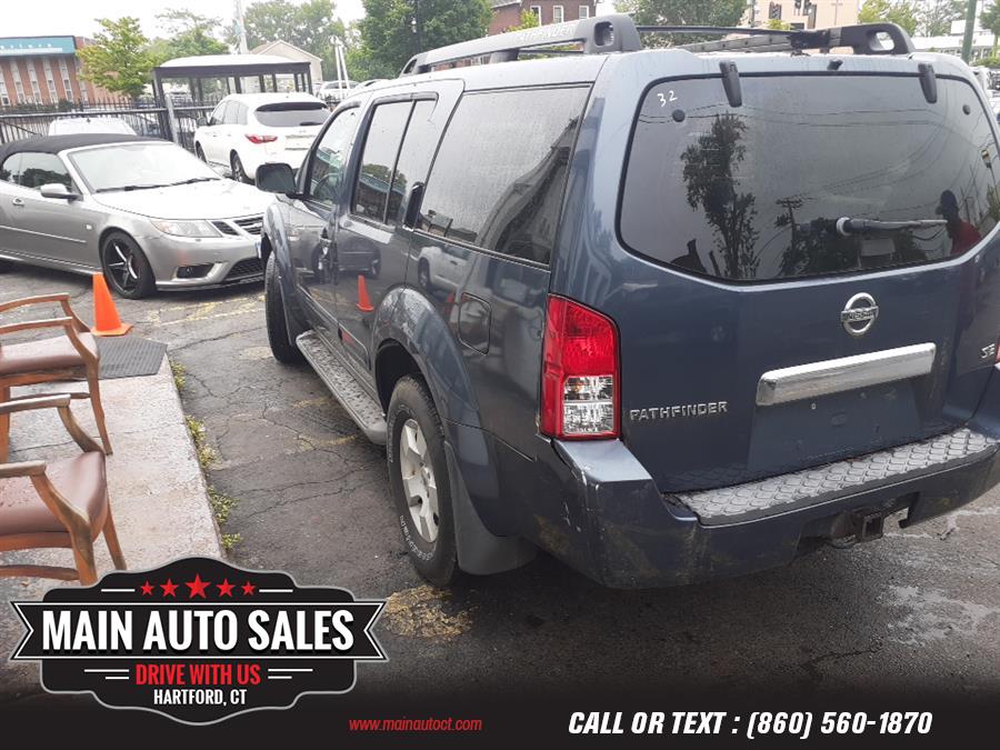 Used Nissan Pathfinder SE 4WD 2005 | Main Auto Sales LLC. Hartford, Connecticut Used Nissan Pathfinder SE 4WD 2005 | Main Auto Sales LLC. Hartford, Connecticut