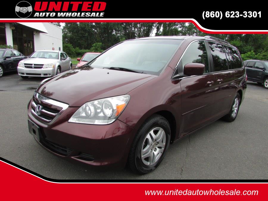 2007 Honda Odyssey 5dr EX-L w/RES, available for sale in East Windsor, Connecticut | United Auto Sales of E Windsor, Inc. East Windsor, Connecticut
